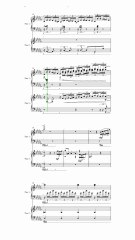 Capriccio for Two Pianos (2019.7.26-2019.12.4) (Vertical score)