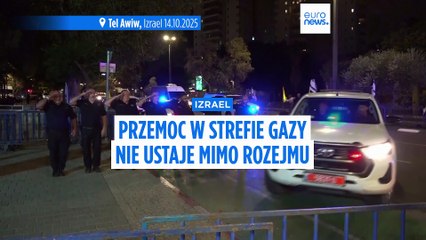 Przemoc w Strefie Gazy nie ustaje mimo zawieszenia broni