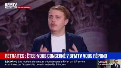 Réforme des retraites: "Ce n'est pas une suspension, c'est un décalage", assure Louis Boyard (LFI)