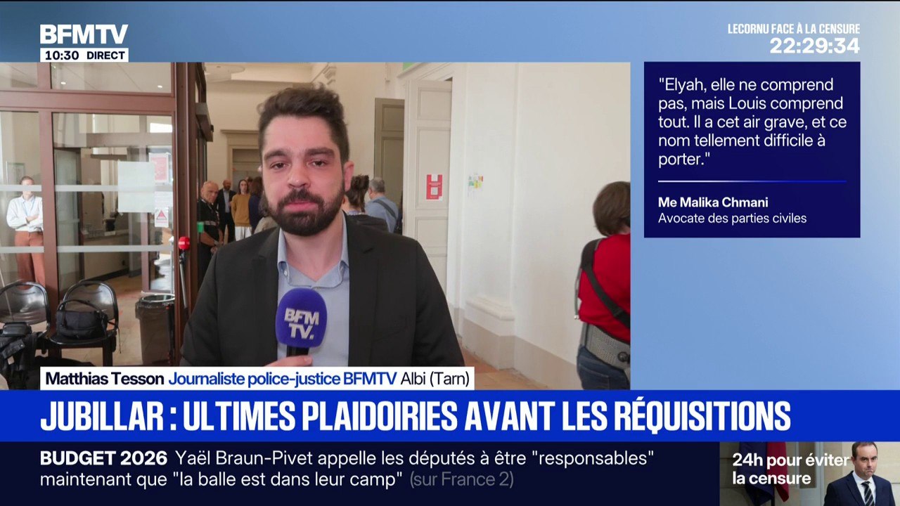 Procès de Cédric Jubillar: les avocats des enfants du couple s'expriment à la barre