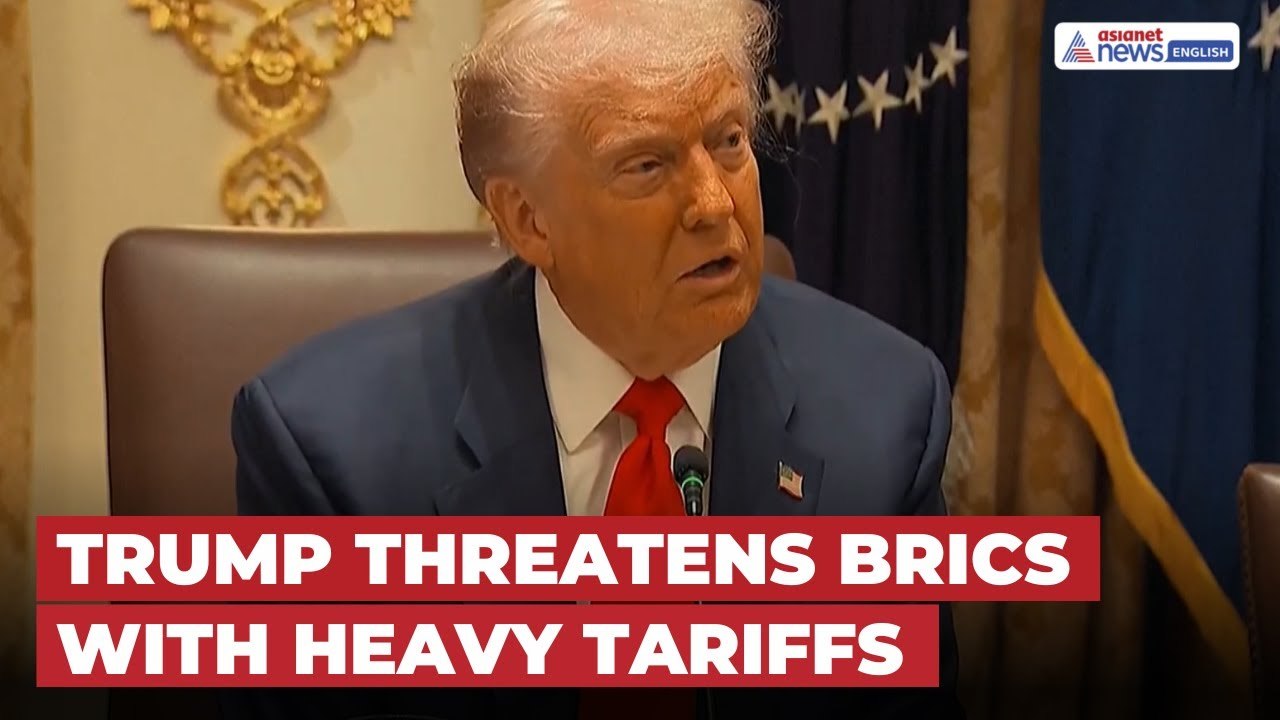 Donald Trump Furious at ‘BRICS’, Warns of Big Action