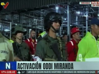 Activado despliegue de los Órganos de Dirección de Defensa Integral en el estado Miranda