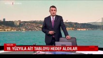 İspanya'da 19. yüzyıla ait tabloyu hedef aldılar
