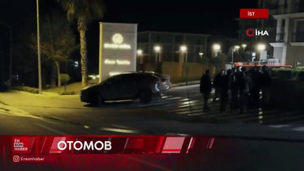 İstanbul'da motosikletli saldırganlar 4 kişinin olduğu aracı kurşunladı