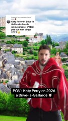Katy Perry en 2026 à Brive-la-Gaillarde 🐮