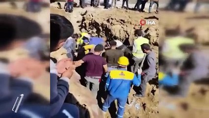 Hatay'da şantiye alanında göçük meydana geldi