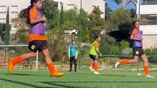 Entrainement de notre u10 u11 féminines partie 1