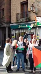 Concentración en Toledo en el día de la huelga general por Gaza: “El pueblo palestino necesita decidir su propio futuro”