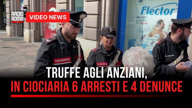 Truffe agli anziani, in Ciociaria 6 arresti e 4 denunce