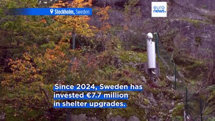 Sweden upgrades wartime shelters amid rising tensions with Russia