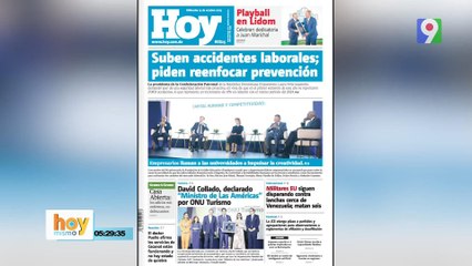Titulares prensa dominicana miércoles 15 de octubre 2025 | Hoy Mismo