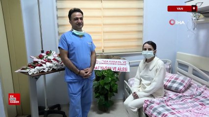 Tüp patlamasında yaralanan kadın Van'da hayata tutundu