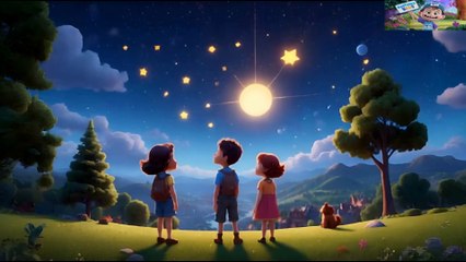 Sparkle Sparkle Little Star – Twinkle Song for Kids & Bedtime 🌟🎵