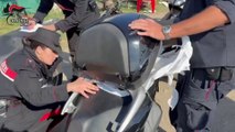 Scoperto in Riserva Aniene a Roma un deposito di moto e scooter rubati