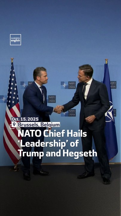 NATO Chief Hails ‘Leadership’ of Trump and Hegseth