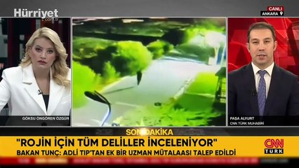 Bakan Tunç'tan Rojin Kabaiş’in ölümüyle ilgili açıklama: Bütün deliller derinlemesine inceleniyor