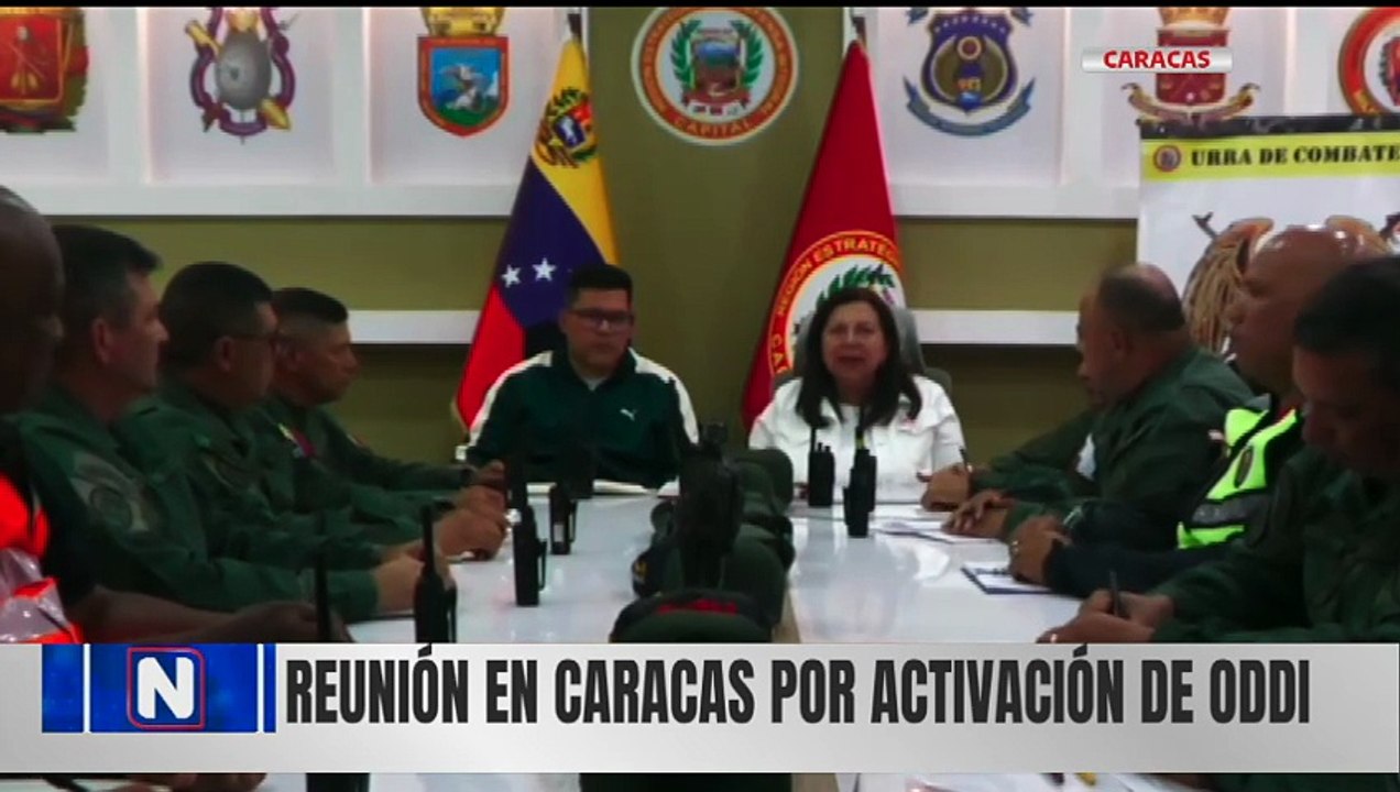 Alcaldesa Carmen Meléndez activa los Órganos de Dirección para la Defensa Integral en Caracas