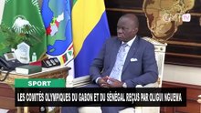 [#Reportage] Sport : les comités olympiques du Gabon et du Sénégal reçus par Oligui Nguema