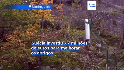 Suécia moderniza abrigos de guerra face a tensões crescentes com a Rússia