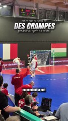 Est-ce que t'as déjà eu des crampes avant ou après un effort ? #handball