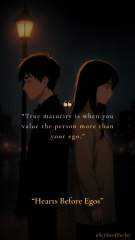 Hearts Before Egos 💔 -  Scribe of the Day | Emotional Quotes