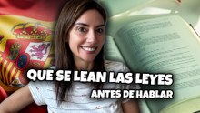 "Que se lean las leyes antes de hablar", por Marta Flich