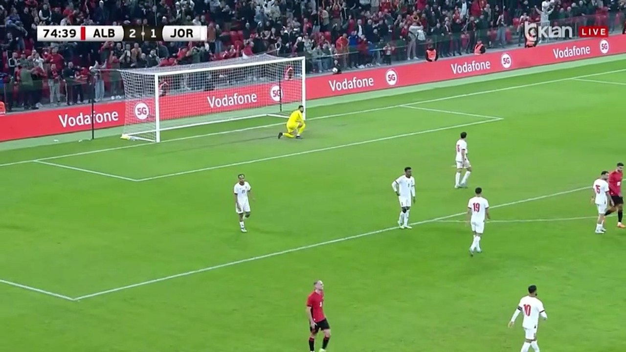 Supergooool i Arbër Hoxhës kundër Jordanisë/ Shqipëri 4 - 2 Jordani (UEFA International Friendlies)