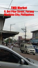 TMD Market Along G. Del Pilar Street in Parang, Marikina, Philippines