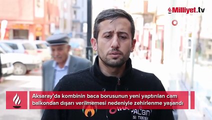 Yeni yaptırılan cam balkon anne ve oğlunun sonu oldu! Zehirli gaz evin içine sızdı