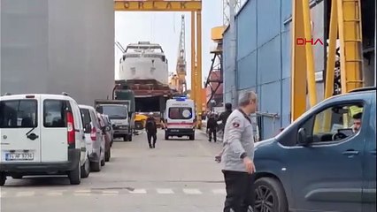 İstanbul'da tersanede patlama: Yaralılar var