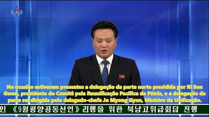 Conversações de alto nível Norte-Sul para a implementação da histórica "Declaração Conjunta de Pyongyang de Setembro"
