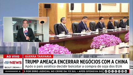 Trump ameaça encerrar negócios com a China