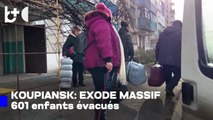 L'Ukraine ordonne une évacuation massive / Grande bataille pour Koupiansk, 600 enfants évacués