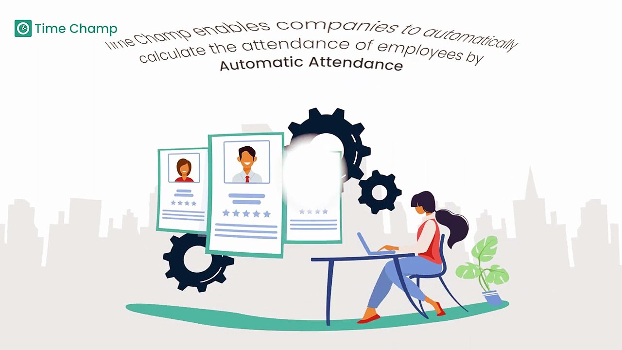 Automatic Attendance | Time Champ | Employee Productivity Software