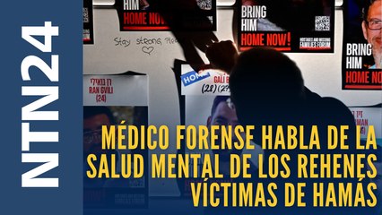 “Siendo optimistas, pueden tardar años en tener una recuperación psicológica completa”: médico forense israelí sobre víctimas de Hamás