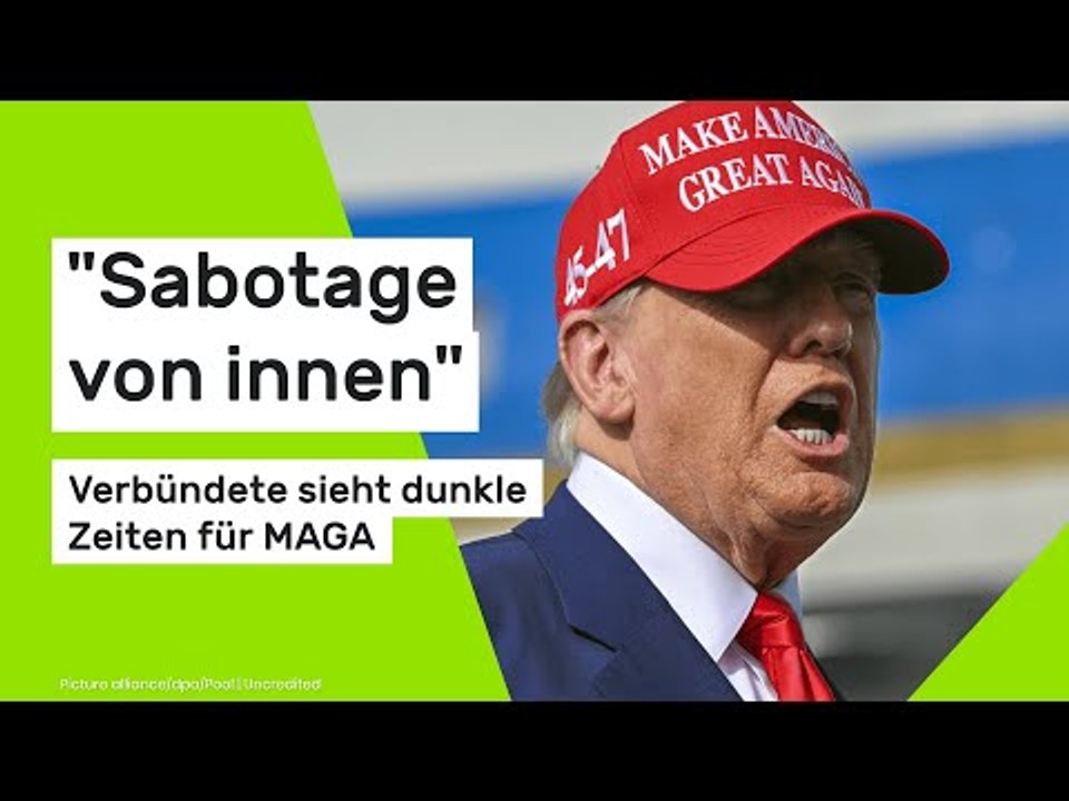 Donald Trump: 'Sabotage von innen' – Verbündete sieht dunkle Zeiten für MAGA