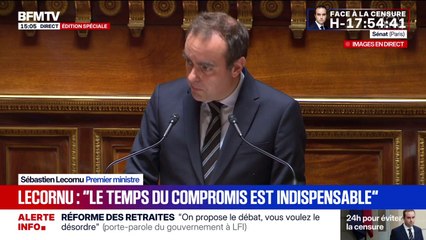 Sébastien Lecornu devant le Sénat: "Il nous faut sortir de cette crise par le haut"