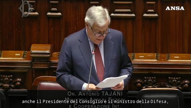 Tajani: Su partecipazione Forza a Gaza spero nell'unita' politica
