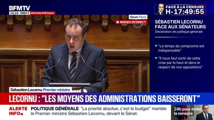 Sébastien Lecornu: "La priorité absolue du gouvernement c'est le budget"