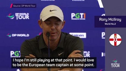 McIlroy rules out Ryder Cup captaincy until 2030s