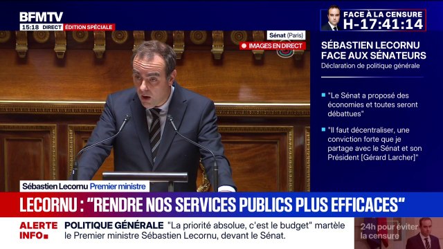 Sébastien Lecornu: La santé représentera 5 milliards de plus l'année prochaine dans le budget de la sécurité sociale