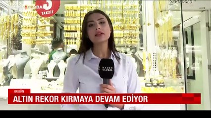 Altın rekor kırmaya devam ediyor
