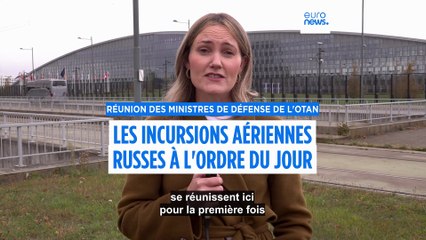 OTAN : les incursions aériennes russes à l'ordre du jour de la réunion des ministres de la Défense