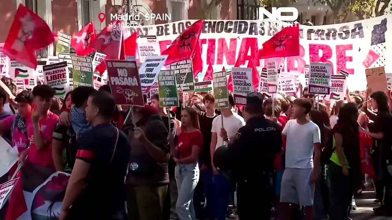 Hiszpania: strajk narodowy w solidarności z Palestyńczykami