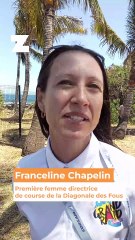 Franceline Chapelin - Première femme directrice de course de la Diagonale des Fous