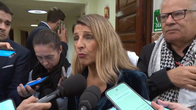 Yolanda Díaz avisa a Trump tras las amenazas del presidente de los Estados Unidos a España