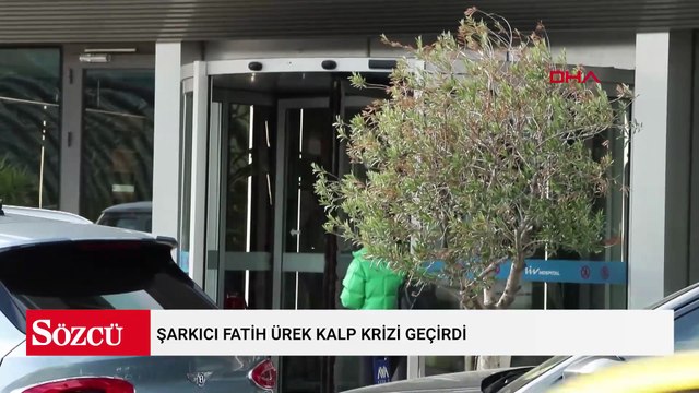 Şarkıcı Fatih Ürek kalp krizi geçirdi