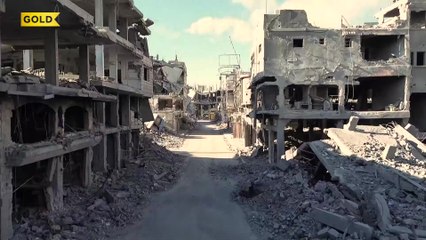 Drone footage shows wide scale destruction in Gaza's Khan Younis