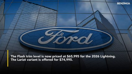 The Ford F-150 Lightning Is Now Cheaper By $4,000, Offers More Range Despite EV Incentive Rollback