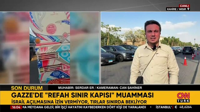 Gazze'de Refah Sınır Kapısı Muamması | İsrail açılmasına izin vermiyor, tırlar sınırda bekliyor!